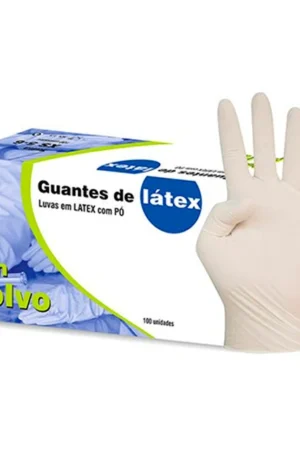 Guantes de látex con polvo